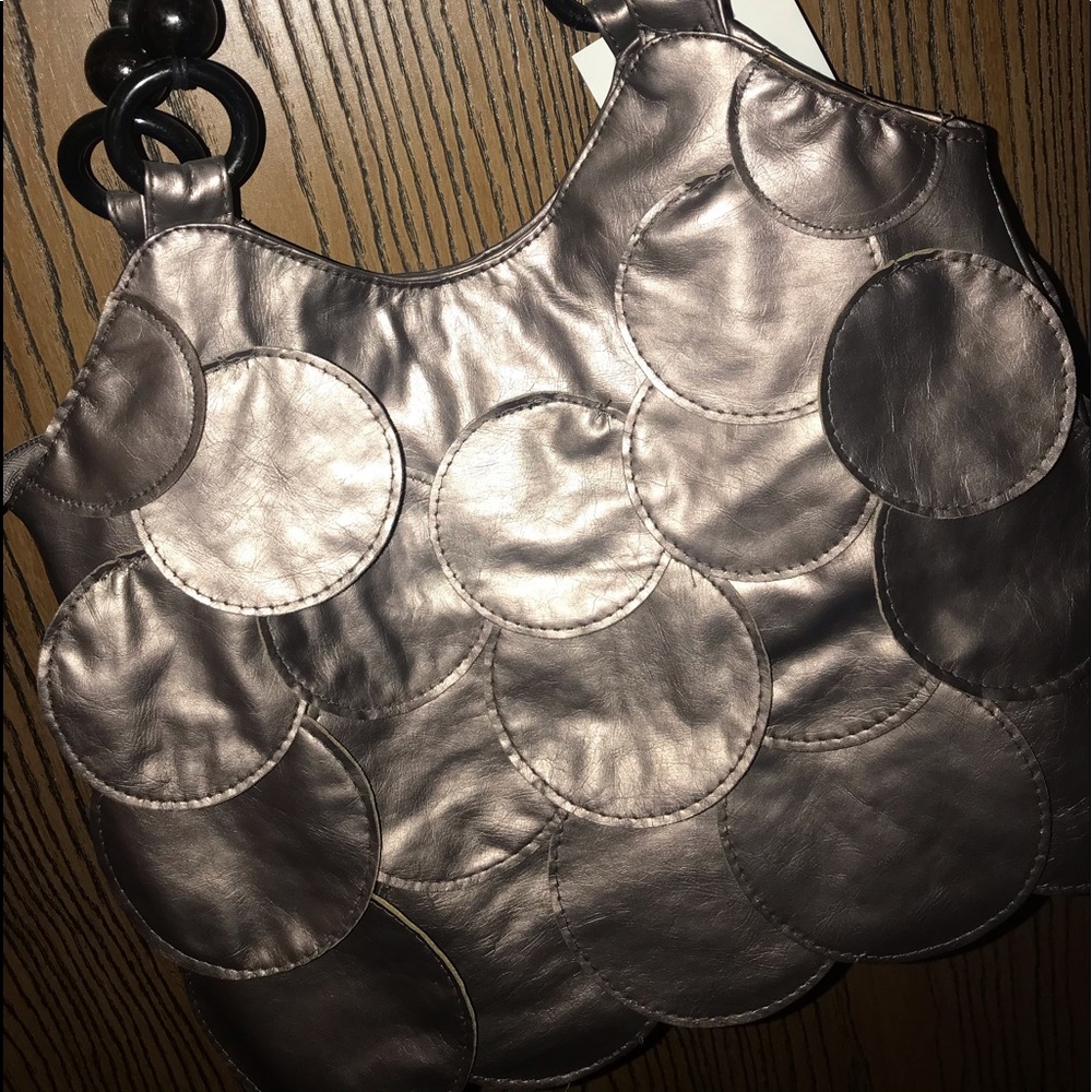 Silver purse